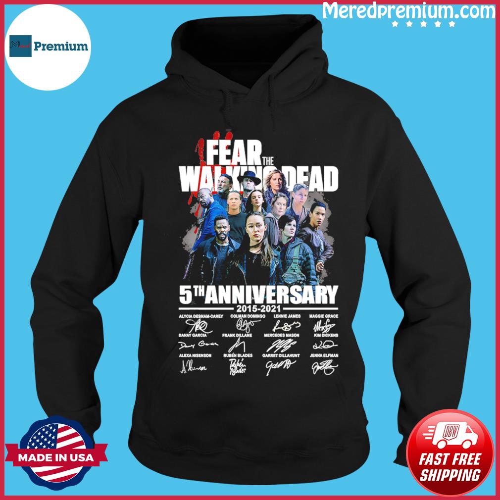 Fear The Walking Dead signatures shirt, hoodie, sweater