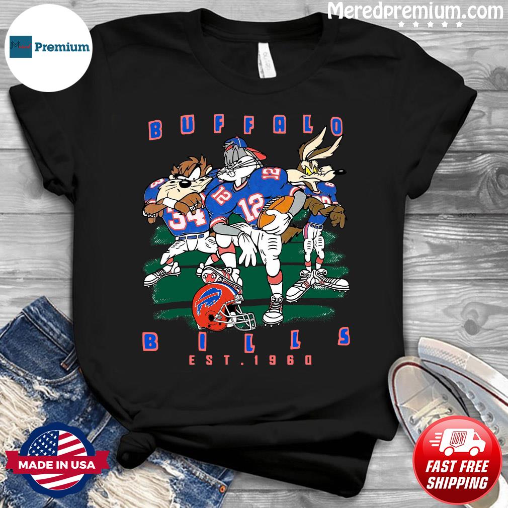 Vintage Looney Tunes Buffalo Bills Shirt High-Quality