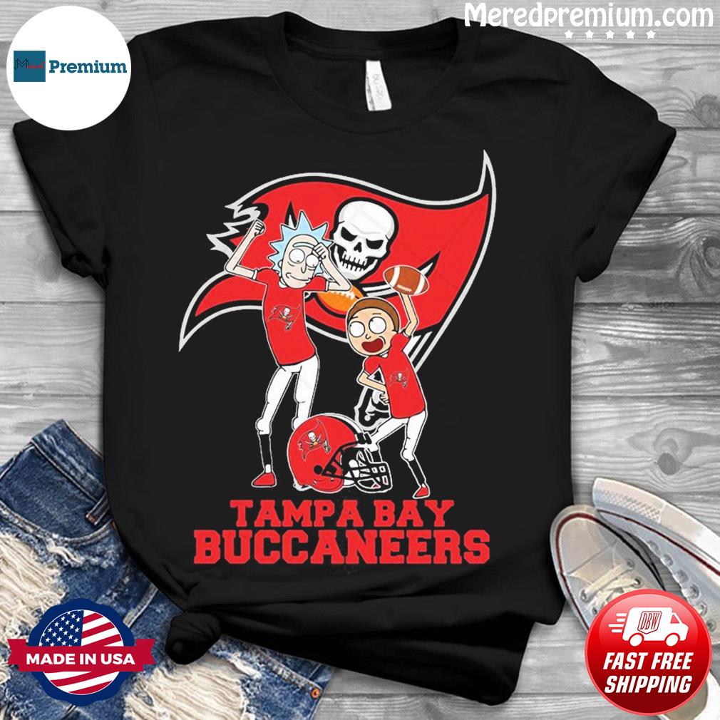 Rick And Morty Tampa Bay Buccaneers Shirt - High-Quality Printed Brand