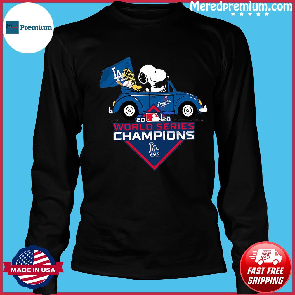 Snoopy Los Angeles Dodgers world series Champions 2020 shirt, hoodie,  sweater, long sleeve and tank top