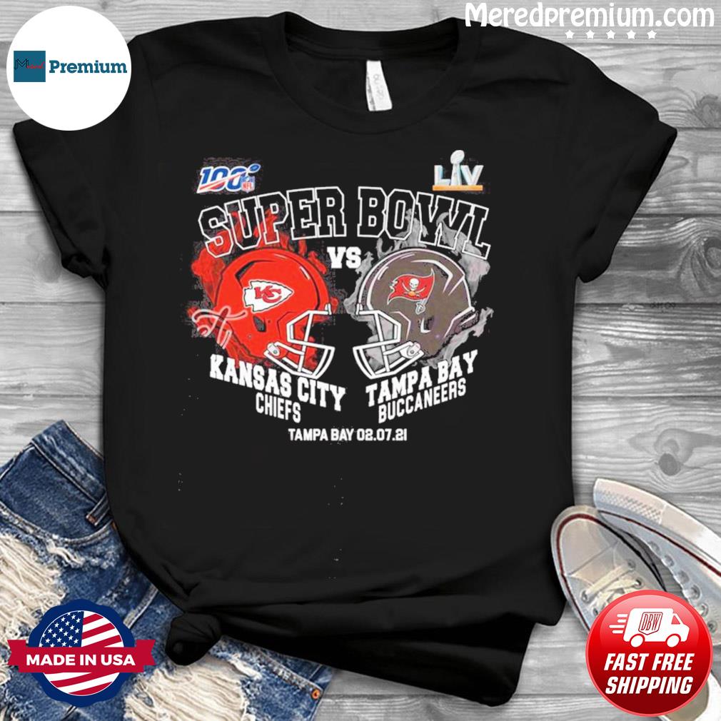 Super Bowl LV 2021 Kansas City Chiefs vs Tampa Bay Buccaneers Gift