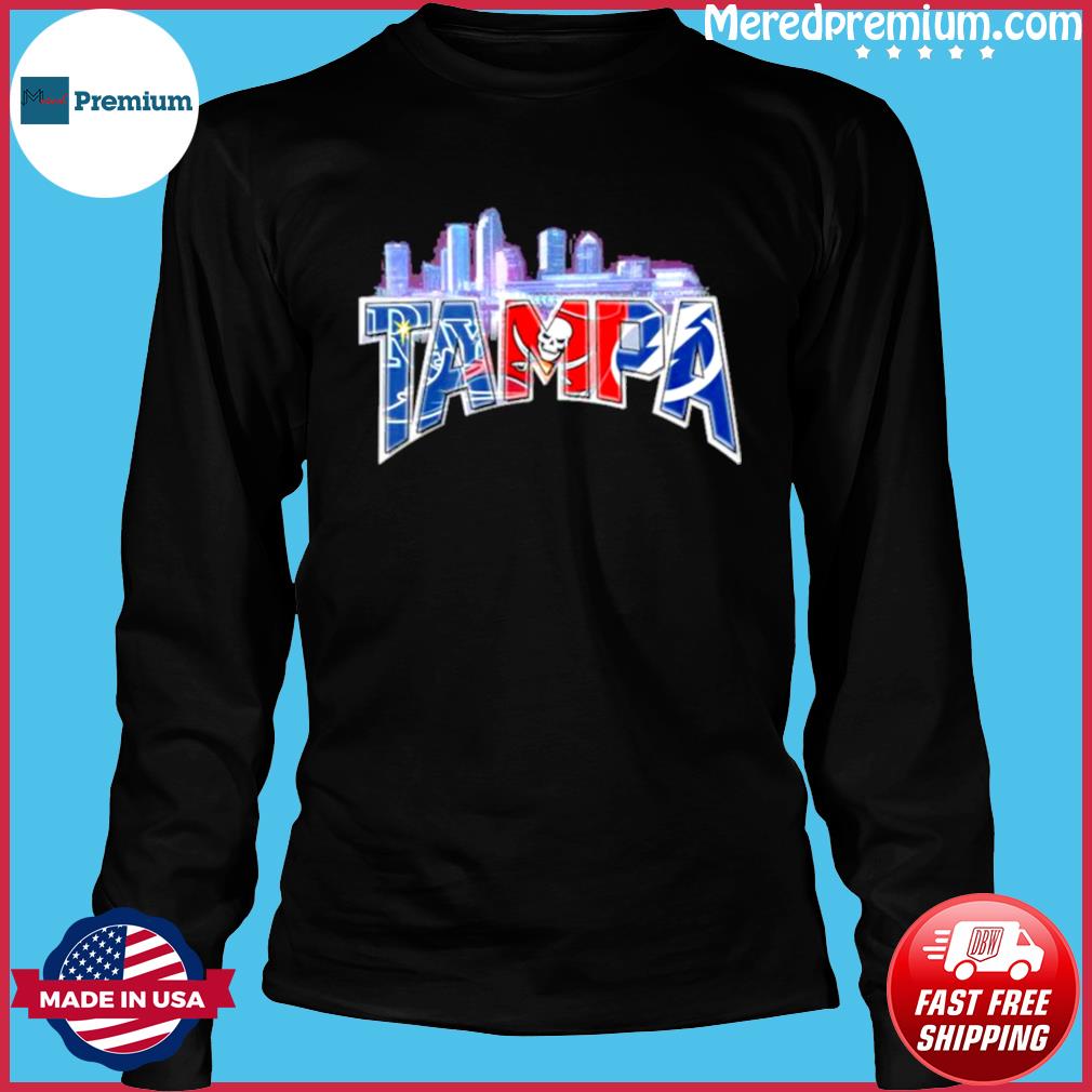 Official Tampa sports team Tampa Bay Rays Tampa Bay Lightning Tampa Bay  Buccaneers Los Angeles City shirt, hoodie, sweater, long sleeve and tank top