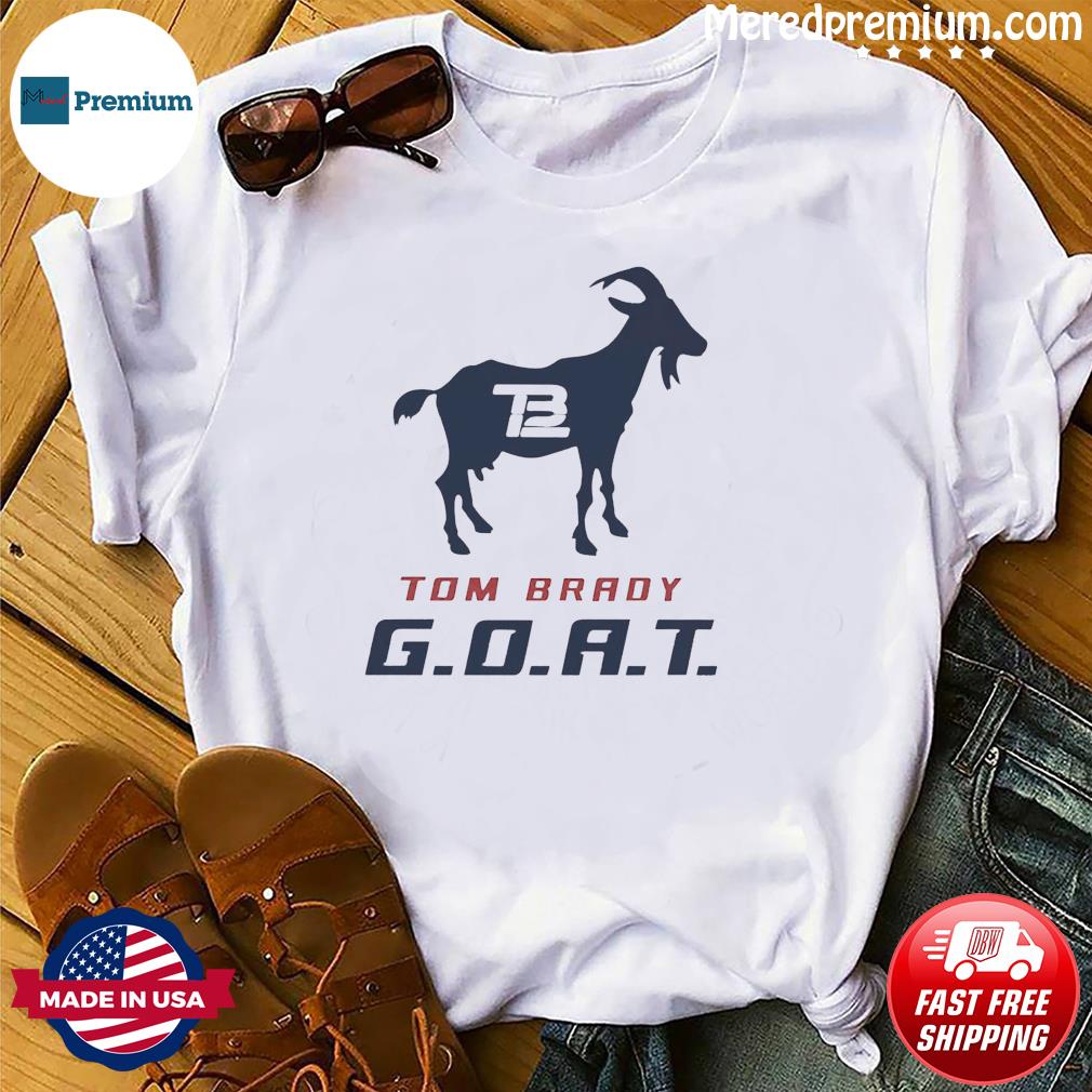 tom brady goat tshirts